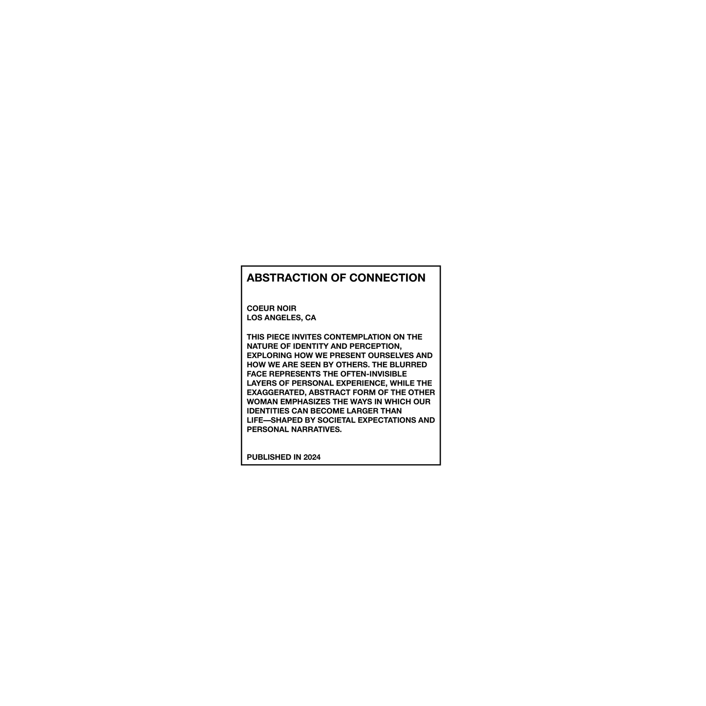 Abstraction of Connection
